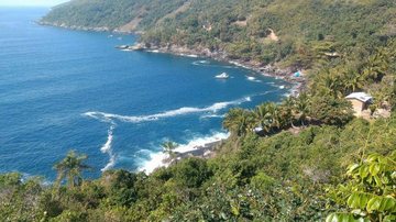 Ilha de Búzios, onde 46 famílias recebem benefícios de ações sociais - Divulgação/PMI
