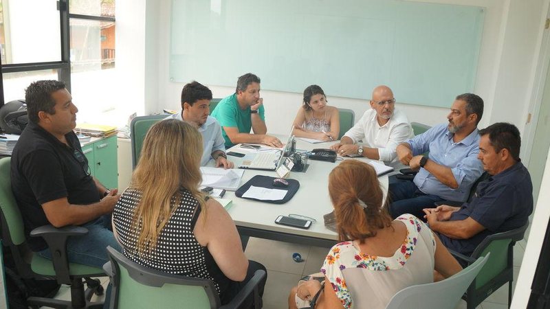 Soluções possíveis foram discutidas em reunião realizada na sede da Secretaria de Planejamento Urbano, Obras e Habitação - Cláudio Rodrigues / PMI