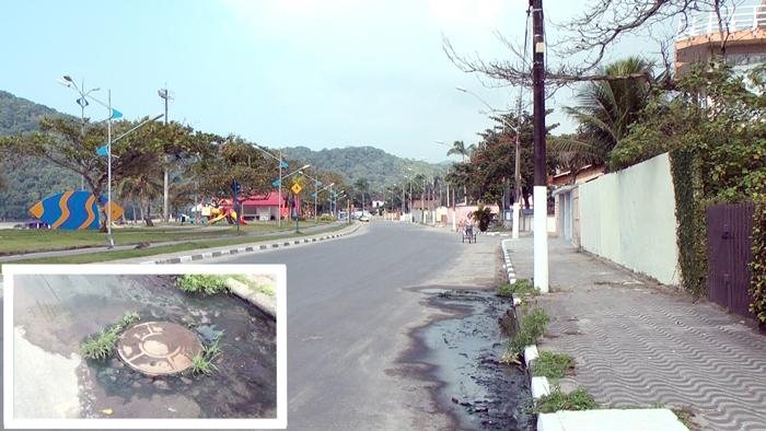 Vazamento De Esgoto Provoca Mau Cheiro Na Praia Da Enseada