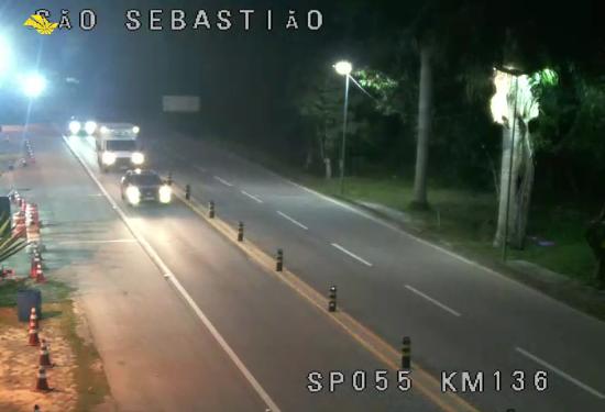 KM 136 São Sebastião sentido Bertioga (Rio Santos)