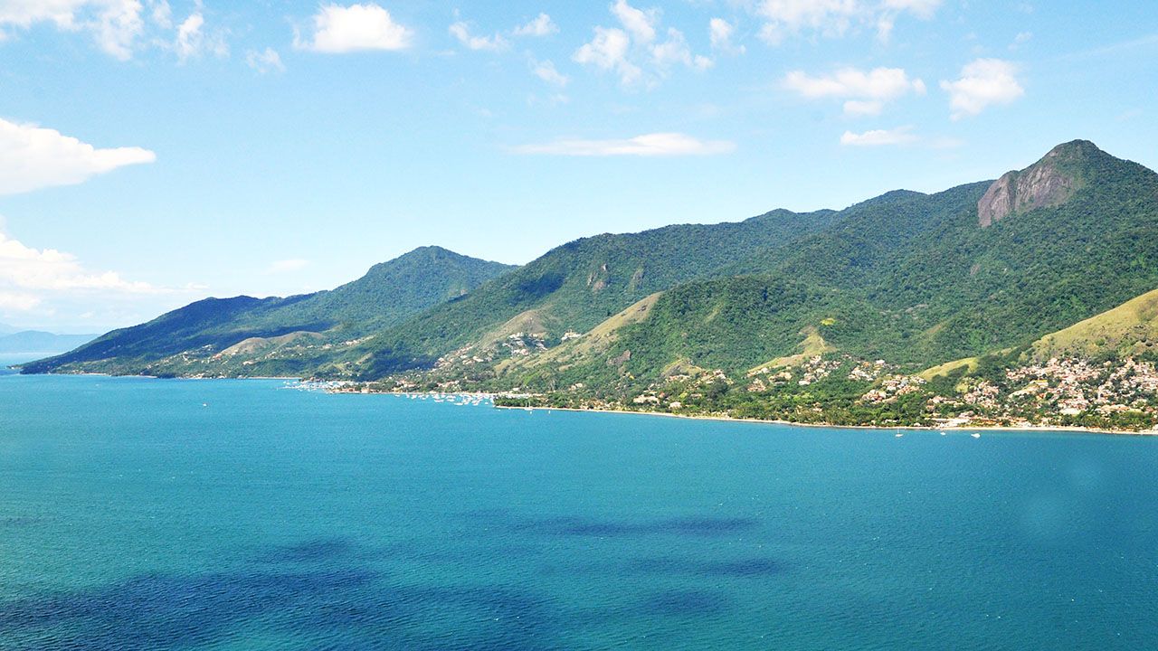Ilhabela vista do mar