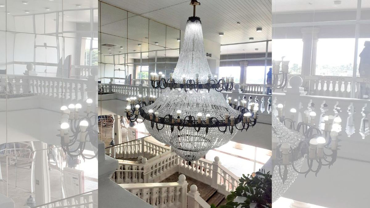 Lustre do Palácio das Artes de Praia Grande