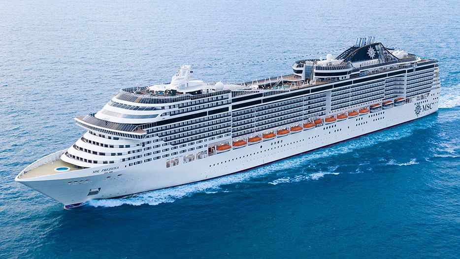 Navio MSC Preziosa