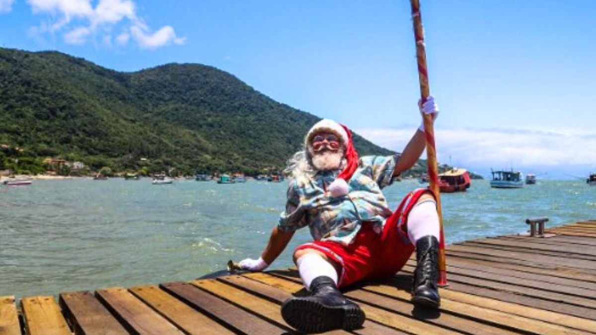 Papai Noel em São Sebastião