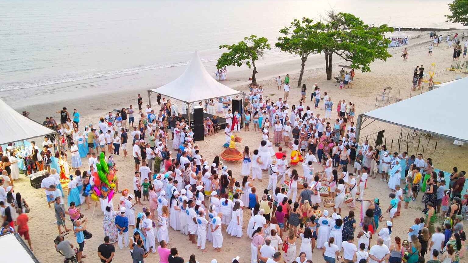 Festa de Iemanjá em Caraguatatuba