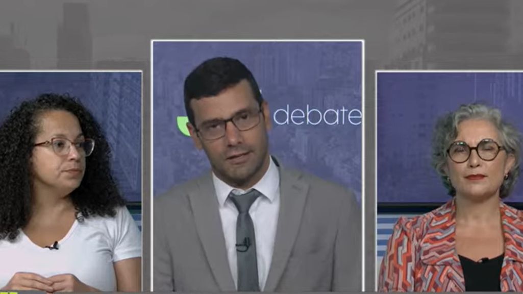 Débora Camilo, Thiago Dantas e Paula Ravanelli participam do debate
