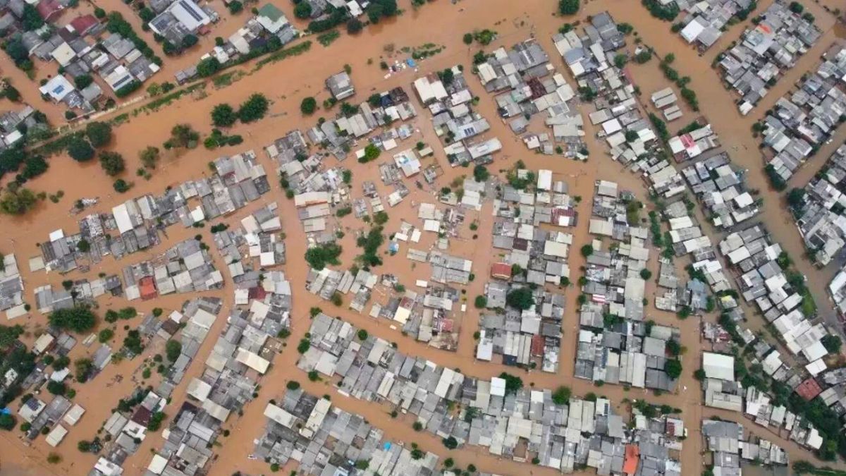 Inundação no Rio Grande do Sul