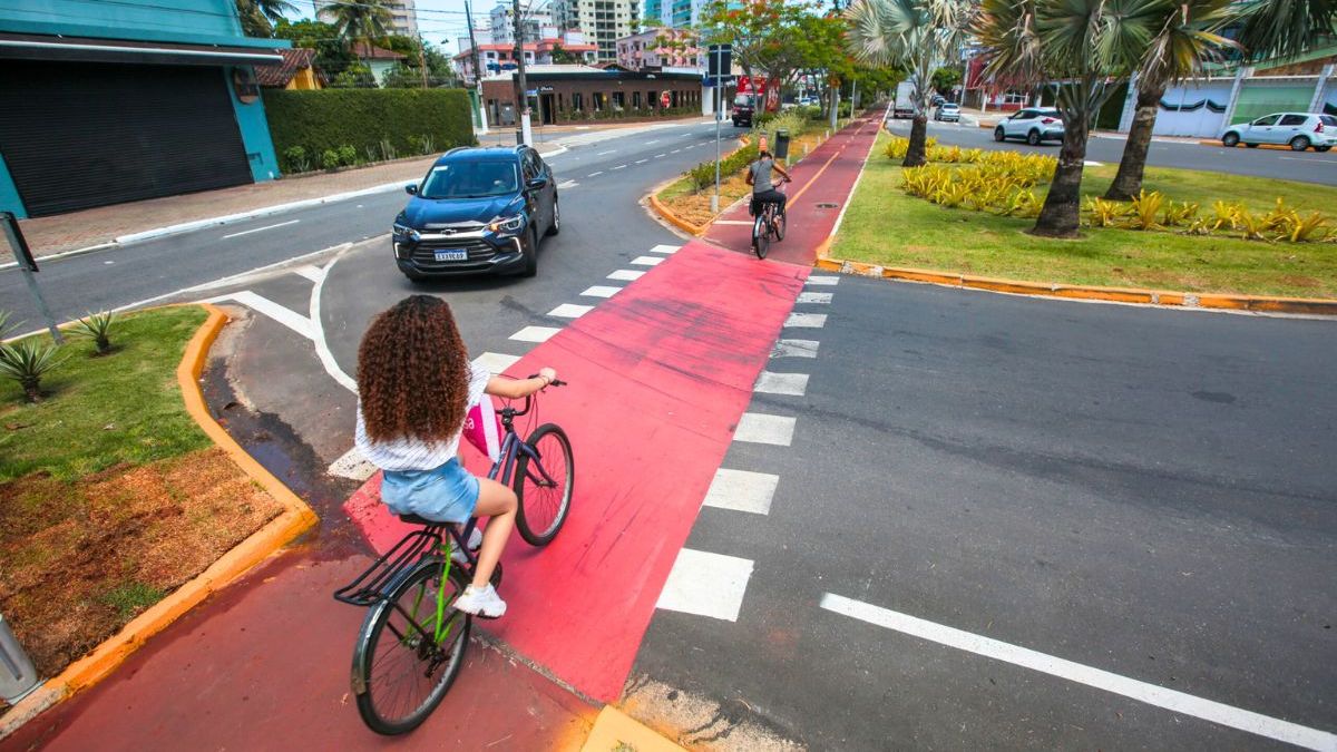 Ciclovia em Praia Grande