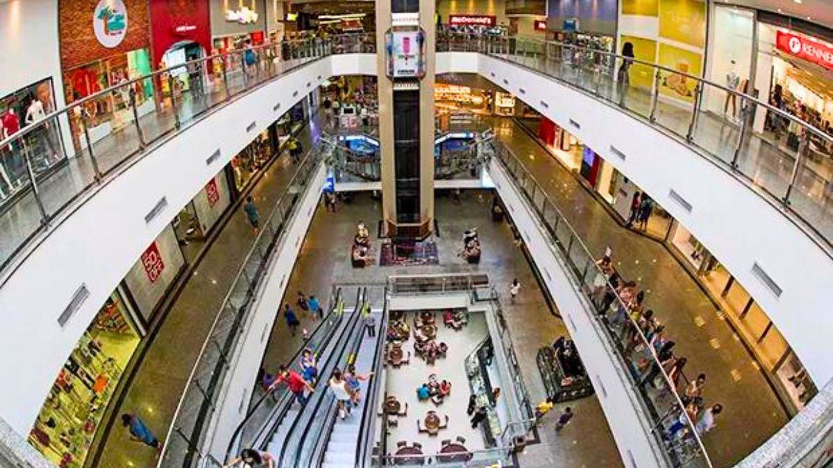 Interior do Miramar Shopping