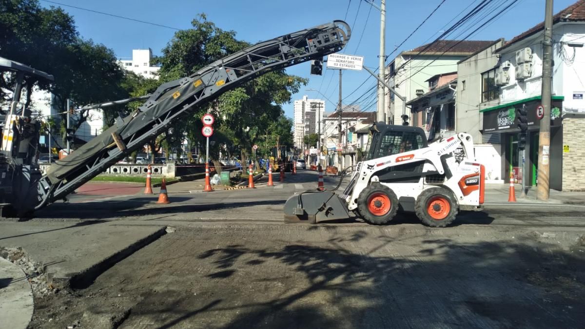 Pavimentação em Santos