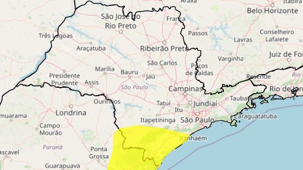 Alerta amarelo
