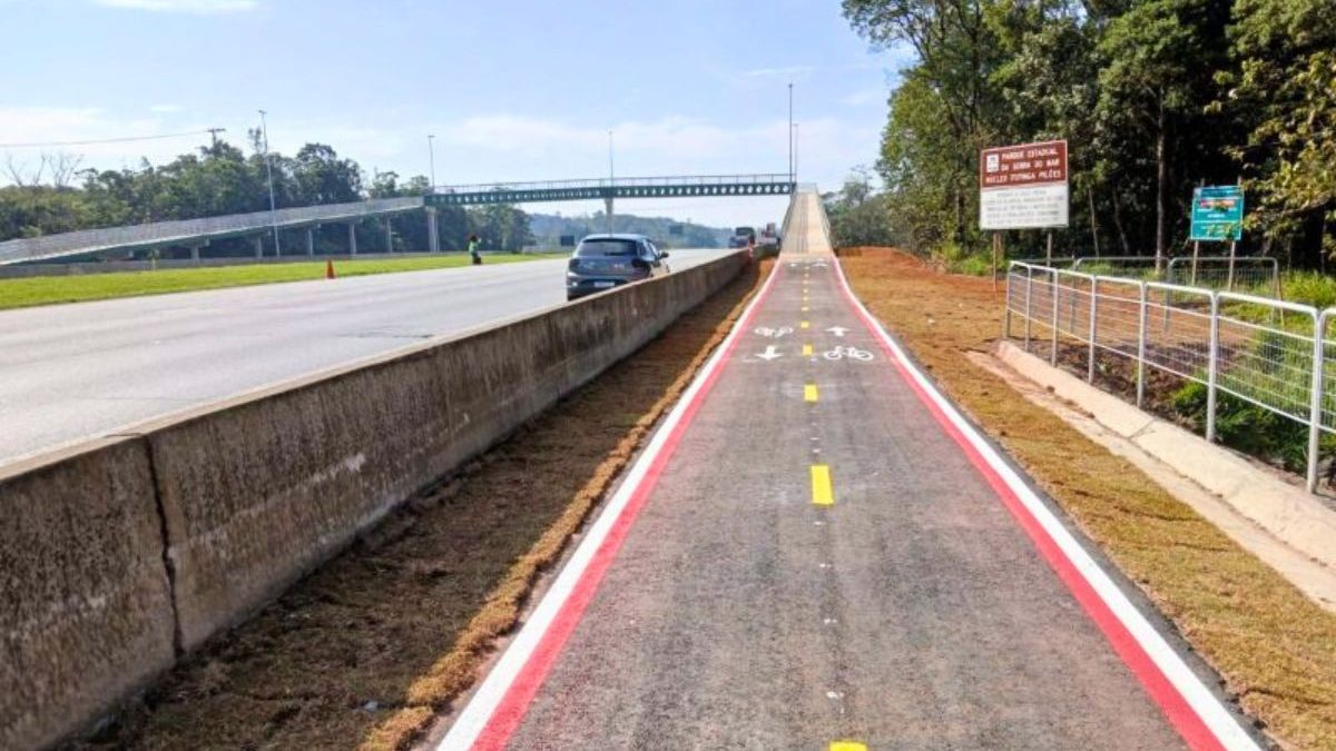 Ciclovia na Imigrantes