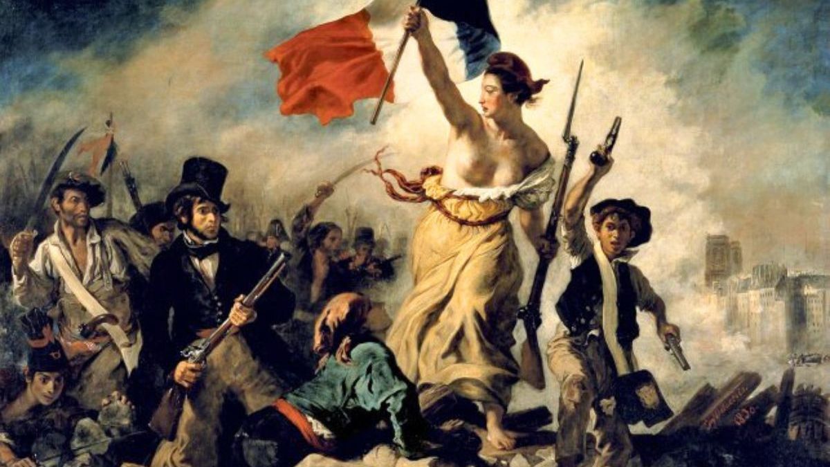 Representação de Marianne com o gorro frígio