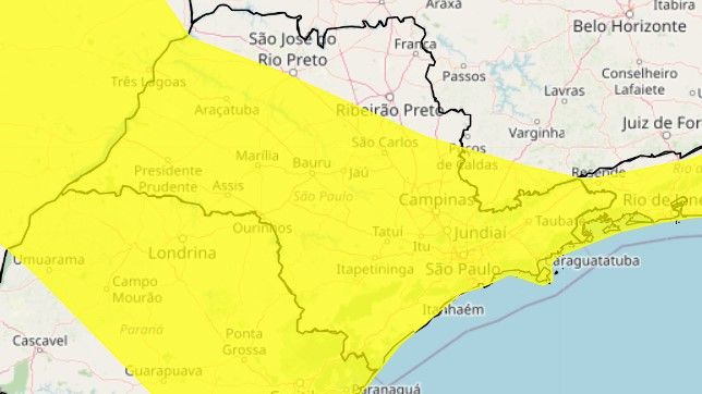 Alerta amarelo