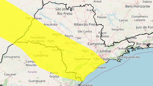 Alerta amarelo