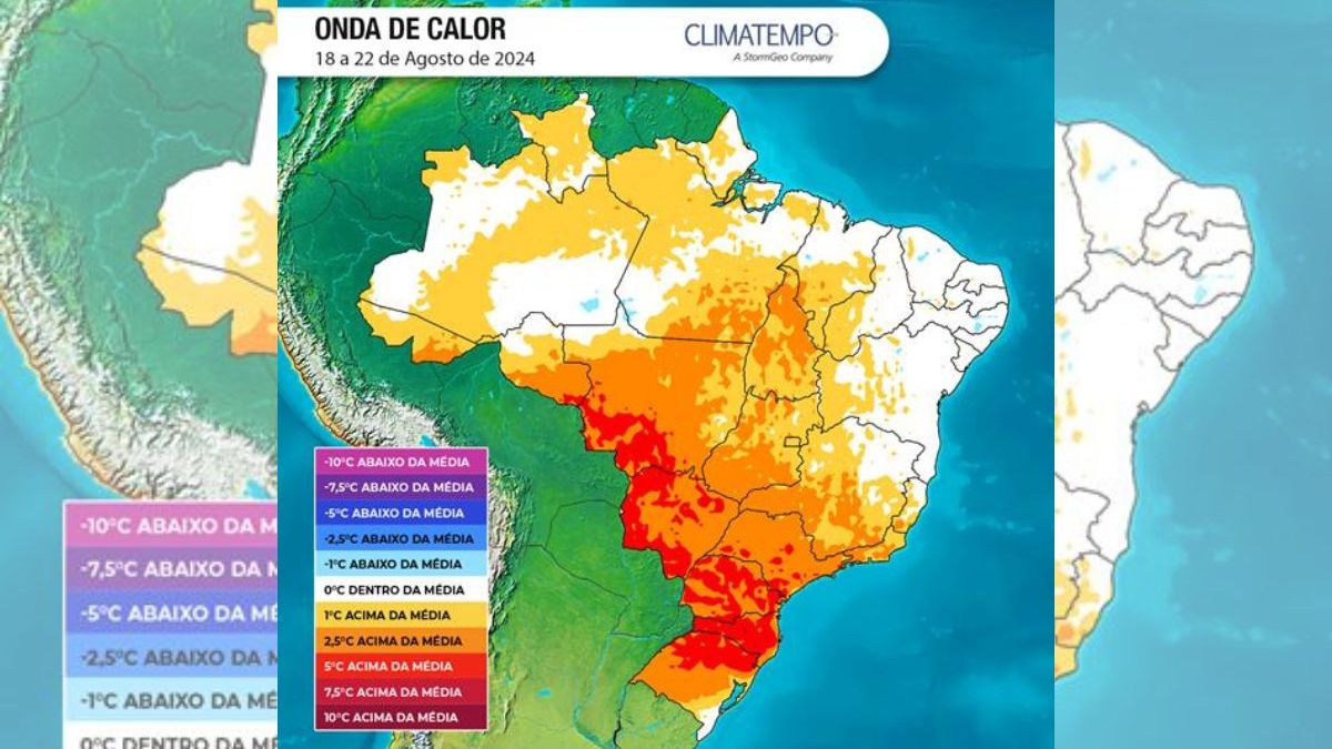 Onda de calor no Brasil