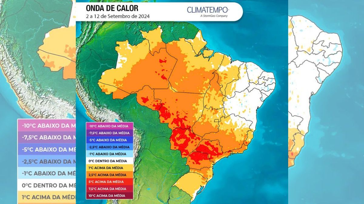Mapa de onda de calor