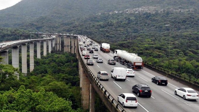 Pista norte da Imigrantes