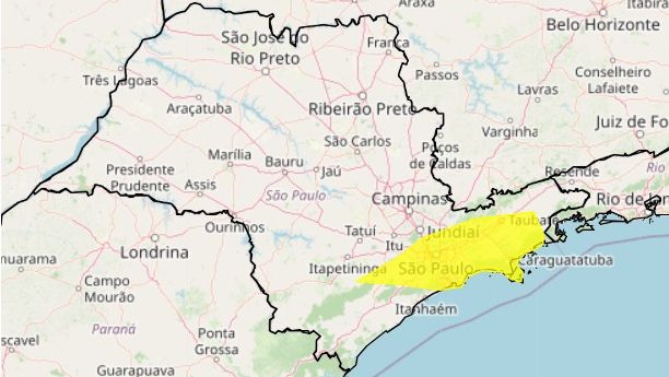 Alerta amarelo