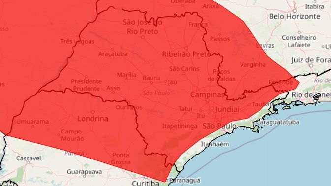 Alerta vermelho