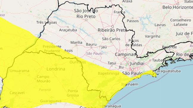 Alerta amarelo