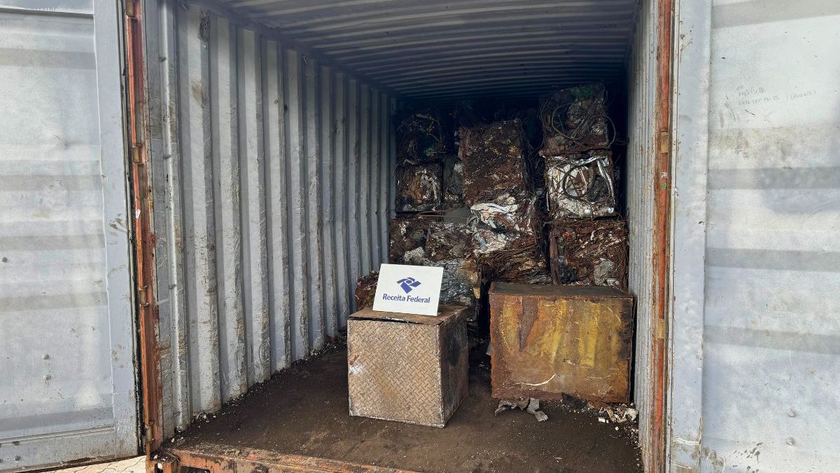 Carga de sucara no Porto de Santos