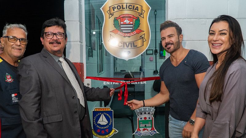 Entrega delegacia de Bertioga