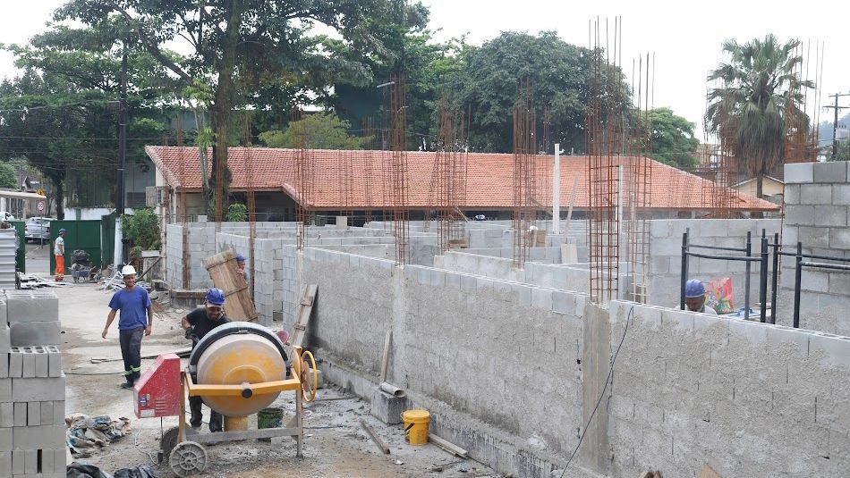 Obras em Santos