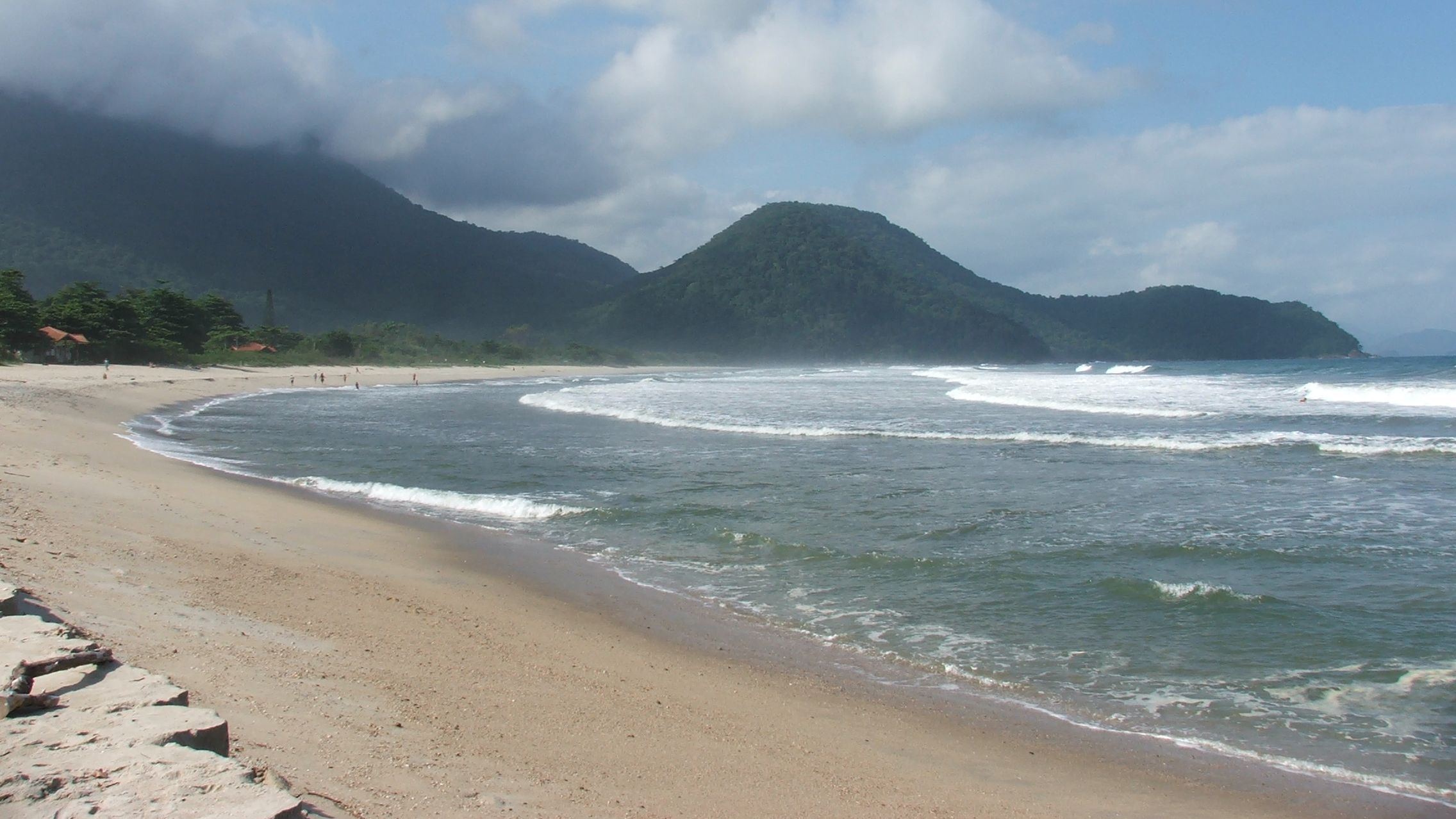 Praia de Itamambuca em Ubatuba