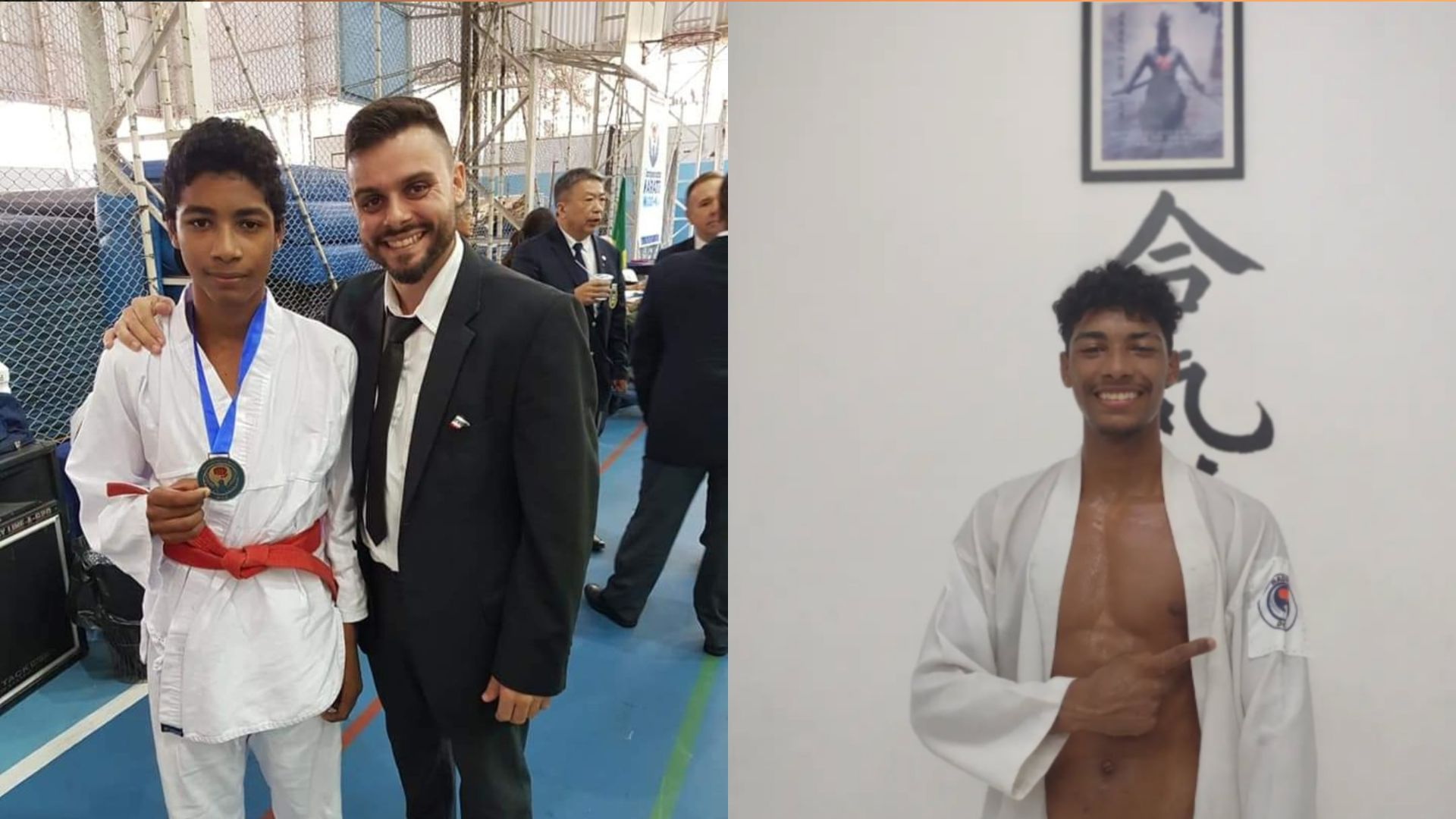 Atleta iniciou no karatê aos 7 anos e desde os 11 está na Radica Dojo onde acumula diversos títulos - Arquivo Pessoal