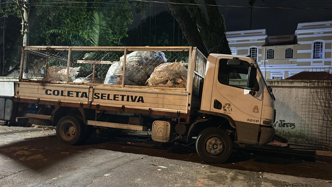 Caminhão com as drogas