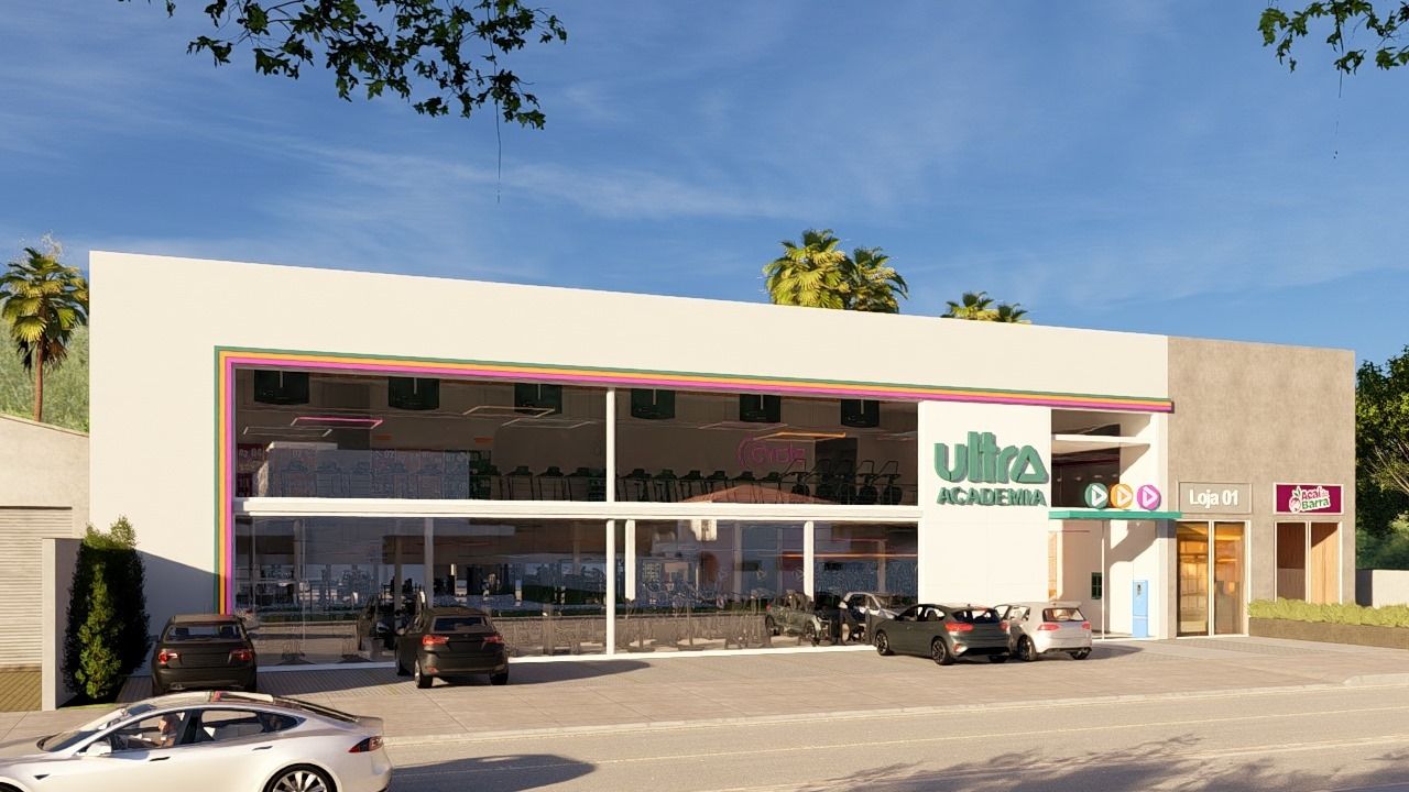 Empreendimento contará com a Ultra Academia e mais duas lojas - Divulgação/WSavioli