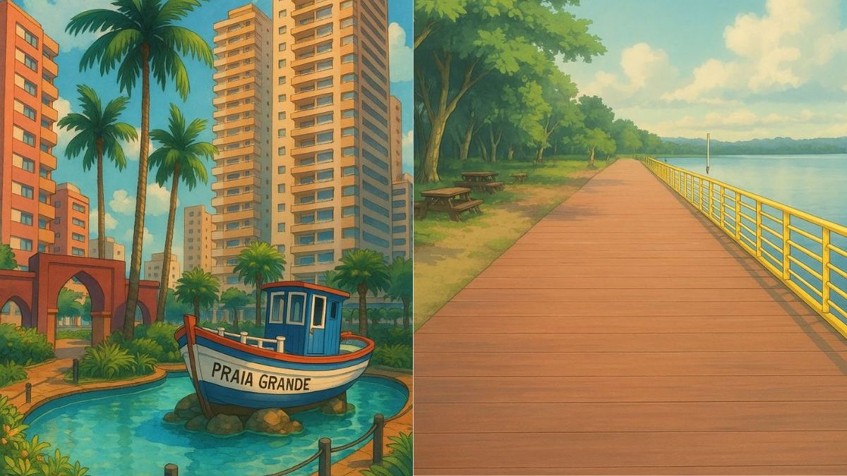 Praia Grande Studio Ghibli