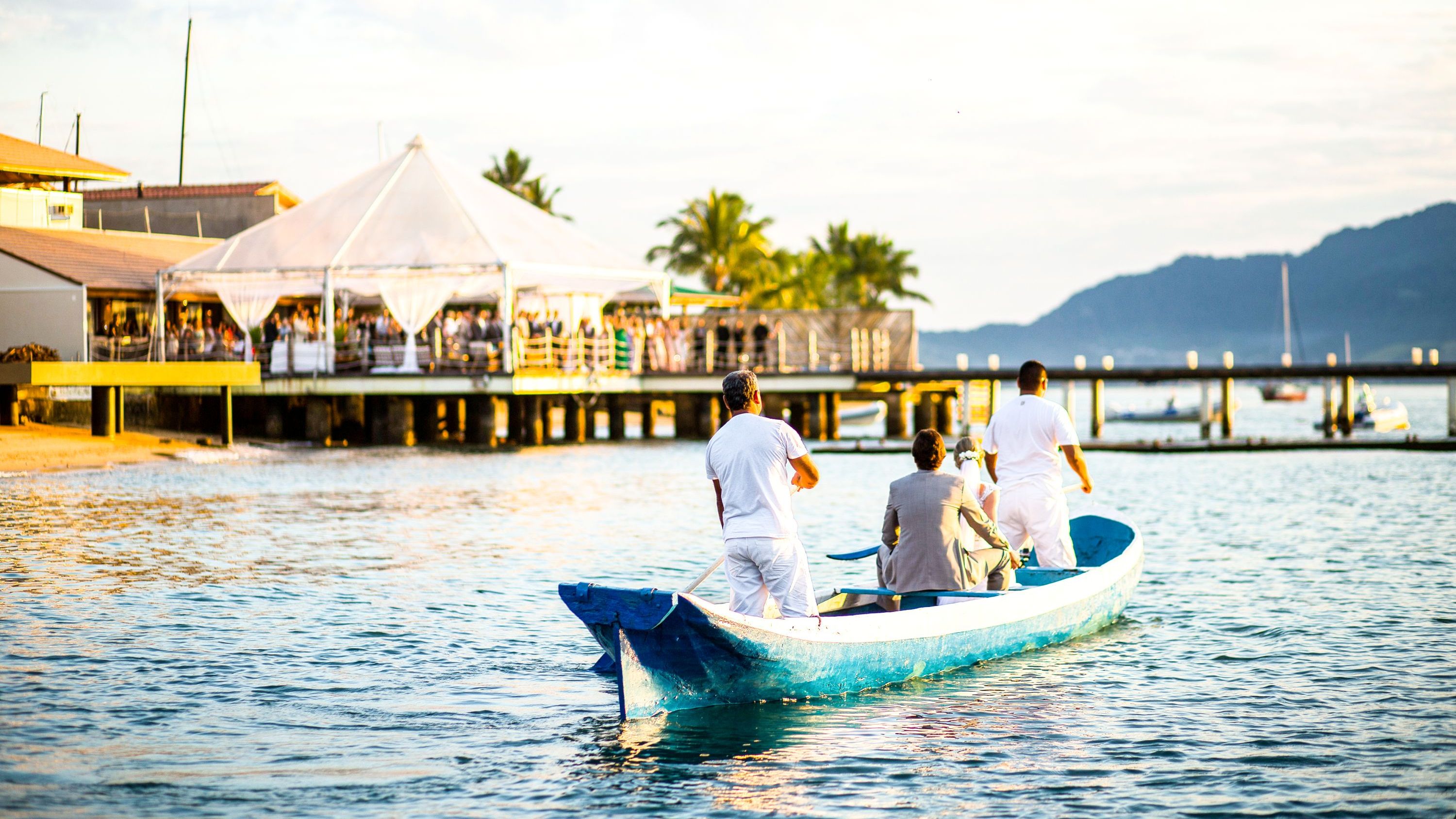 noivos em ilhabela