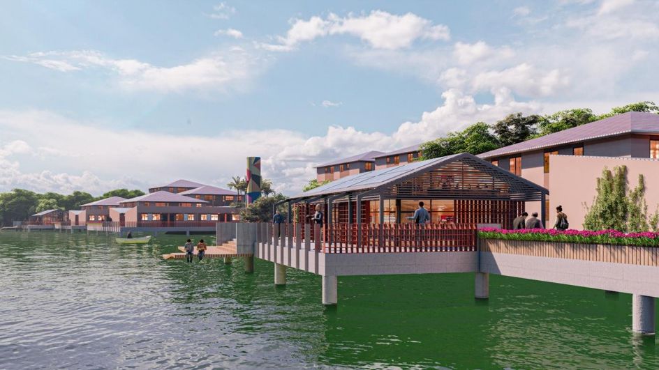 Projeção Parque Palafitas