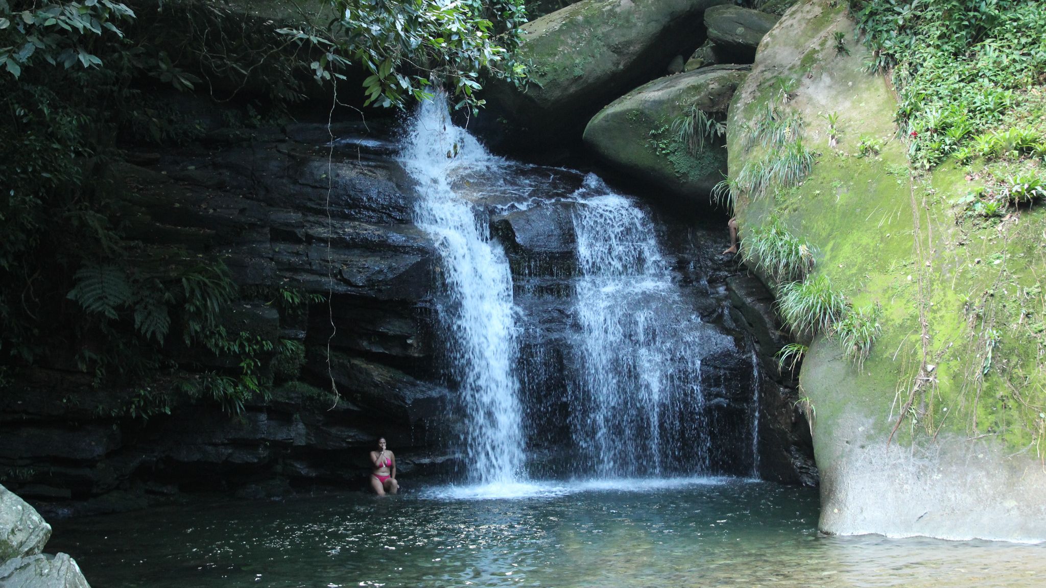 Cachoeira em São Vicente