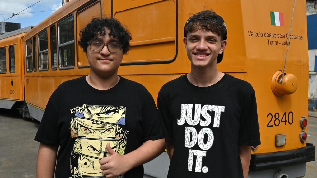 Passageiros do bonde