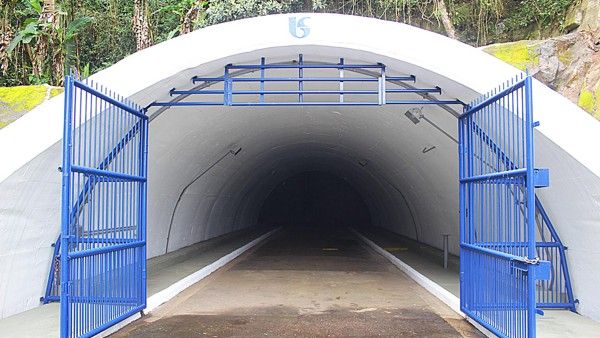Entrada do reservatório