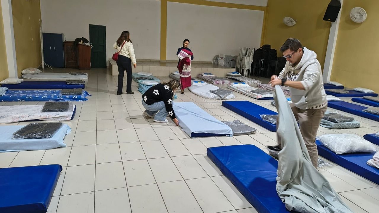 Frente fria no litoral leva cidade a abrir abrigo emergencial para população vulnerável - Divulgação/PSS