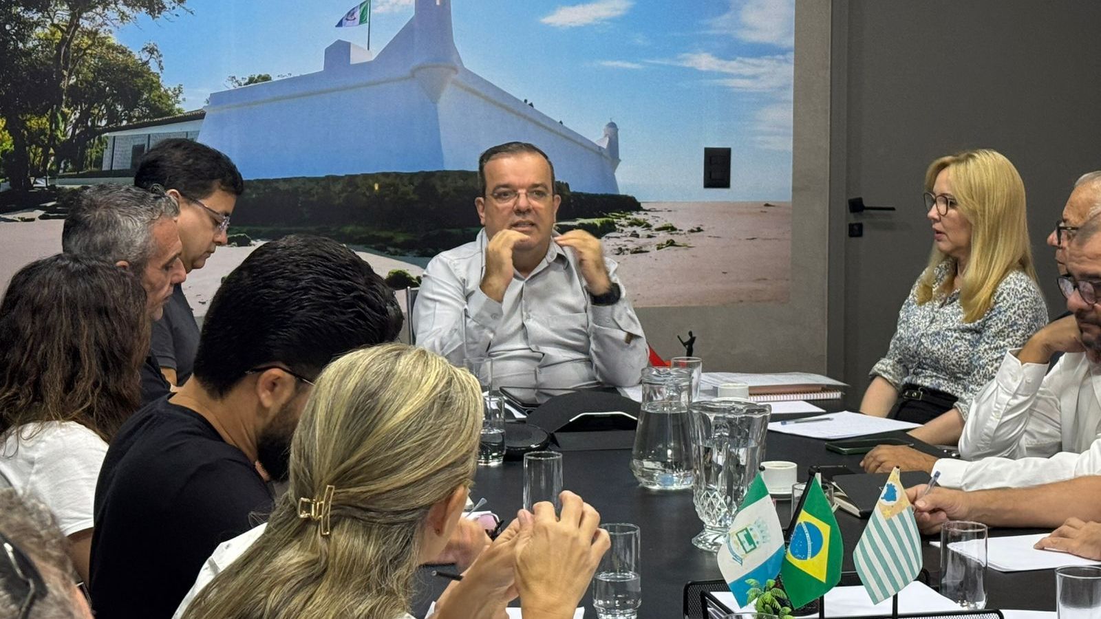 Marcelo Vilares, no gabinete