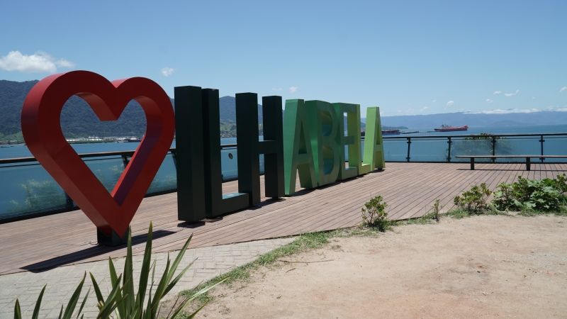 Letreiro Ilhabela