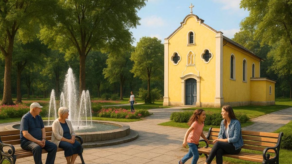 Projeção Capela Nossa Senhora da Guia Praia Grande