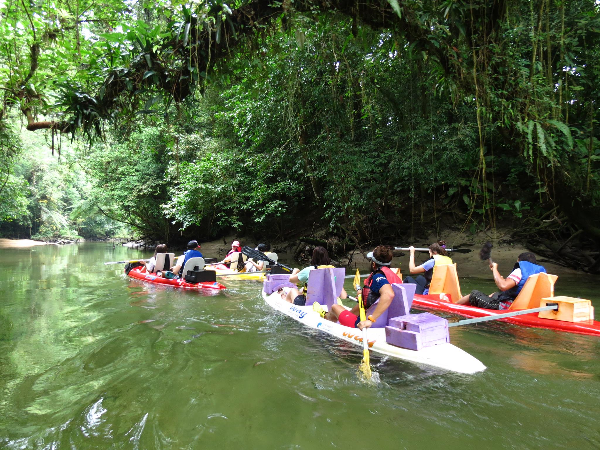 Canoagem no rio Jaguareguava | Jaguareguava Ecoturismo
