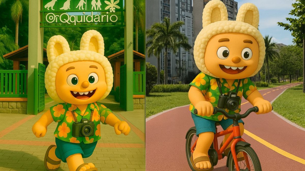 Labubu em Santos