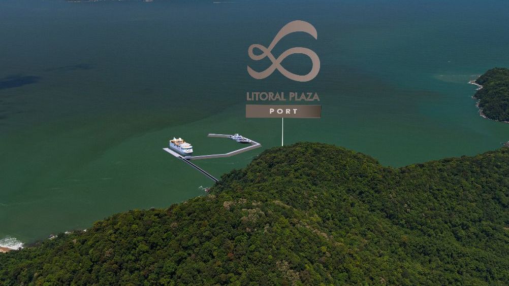 Projecao futuro Litoral Plaza Port