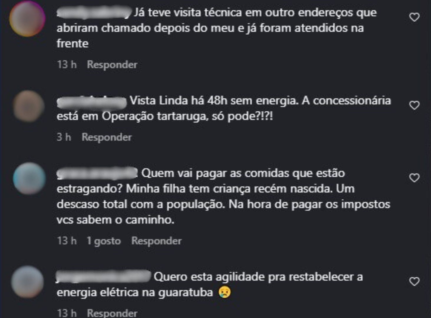 Moradores de Bertioga seguem sem energia elétrica, após mais de 30 horas de ventania