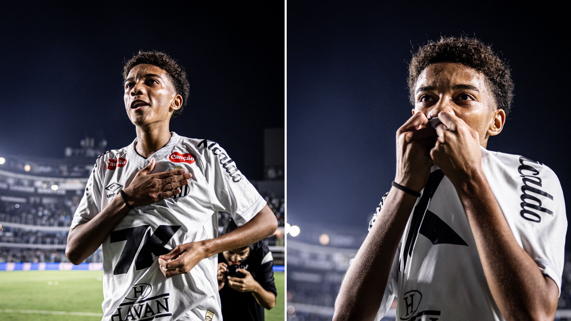 Em noite inspirada de Neymar, Santos bate o líder Flamengo na Vila Belmiro