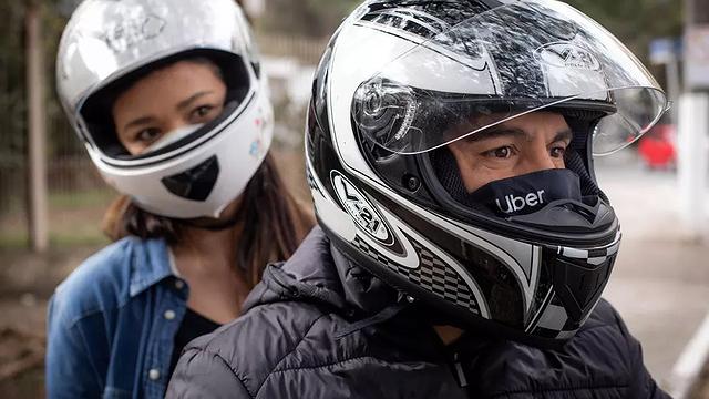 Transporte por moto via aplicativos briga na justiça contra prefeitura de SP - Divulgação Uber