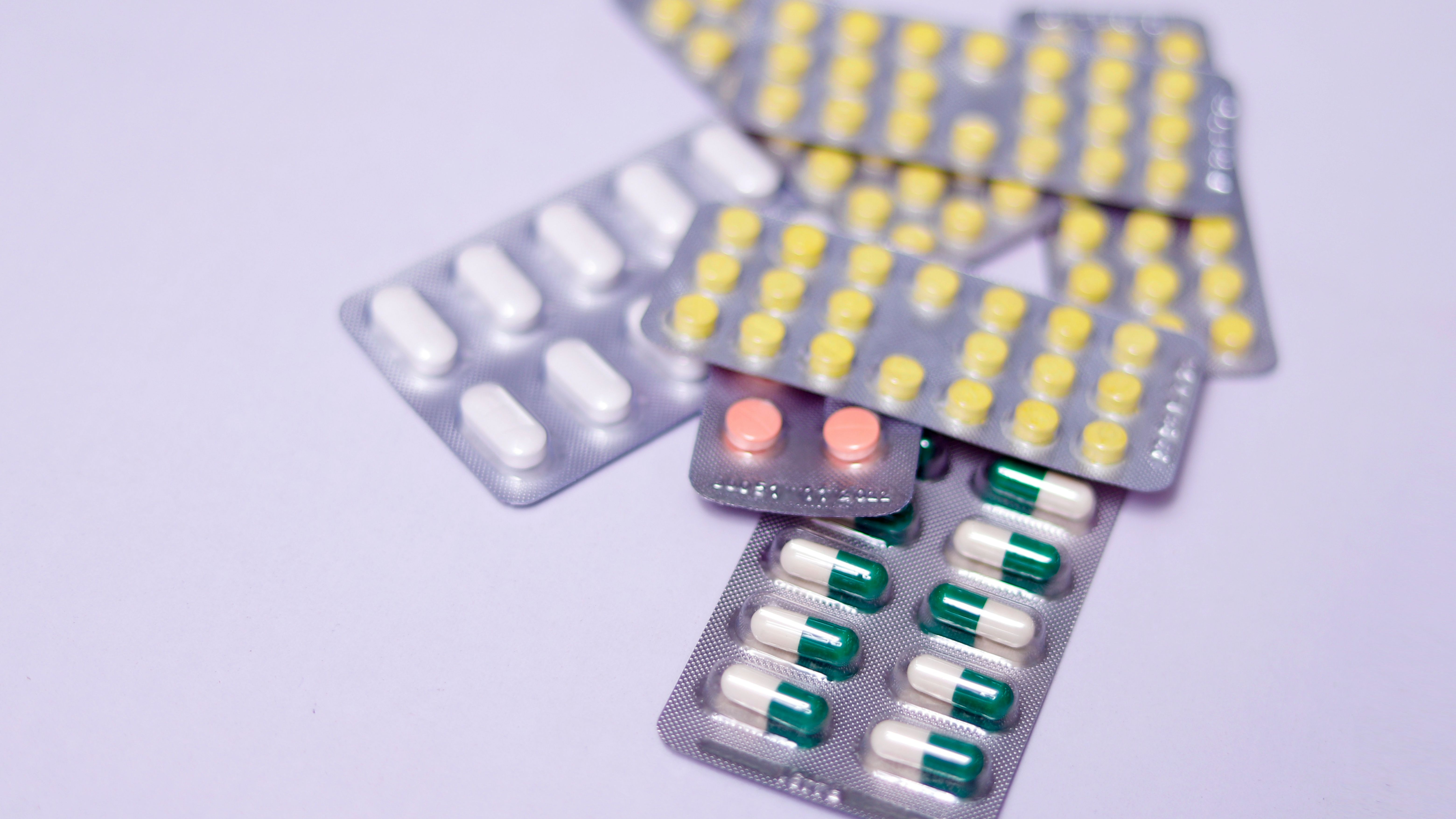 Cartelas de medicamentos