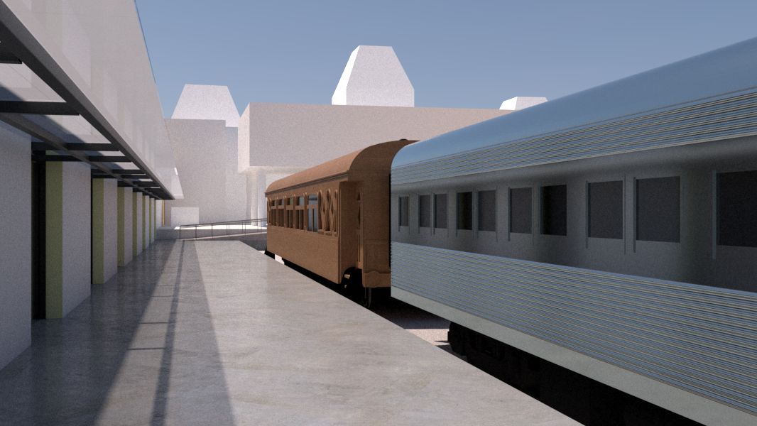Projeção futuro Museu Ferroviário